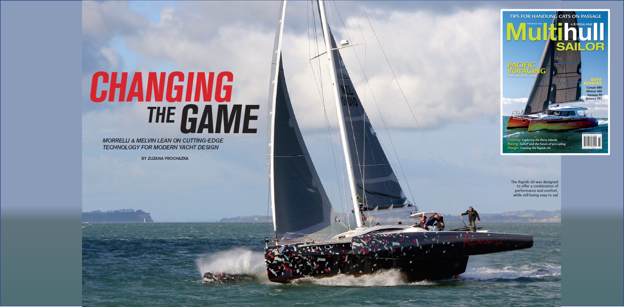 Rapido Changing the Game, reports Multihull Sailor, December 2021